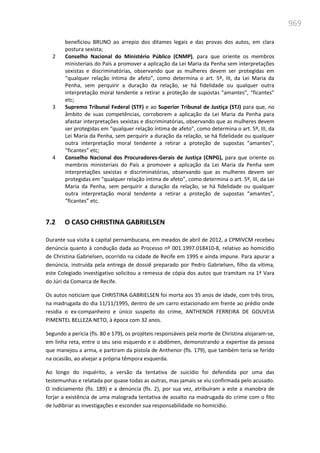 Relatório  final da cpmi da violência contra a mulher