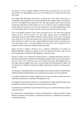 Relatório  final da cpmi da violência contra a mulher