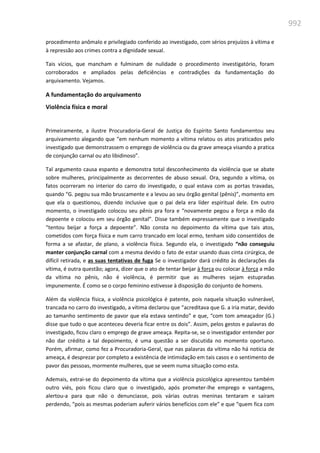 Relatório  final da cpmi da violência contra a mulher