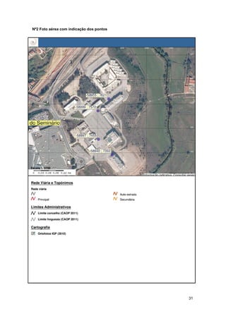 31
Nº2 Foto aérea com indicação dos pontos
 