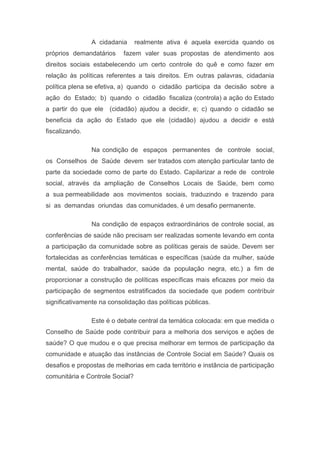 Relatório final para o blog