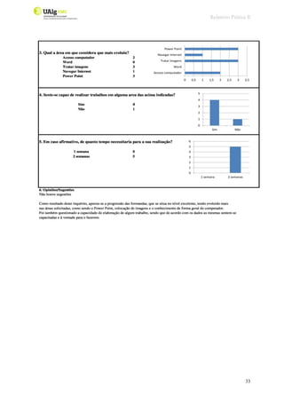 Relatório Prática II
33
 