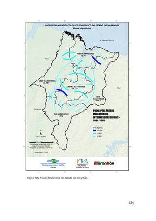 Figura 100. Fluxos Migratórios no Estado do Maranhão.

224

 