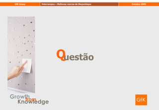 Análise dos keydrivers;