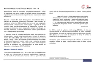 RELATÓRIO MOBILIZE DE INTELIGÊNCIA DE MERCADO – APPS – #5

Anteriormente, portais de fabricantes, agregadores de terceiros...