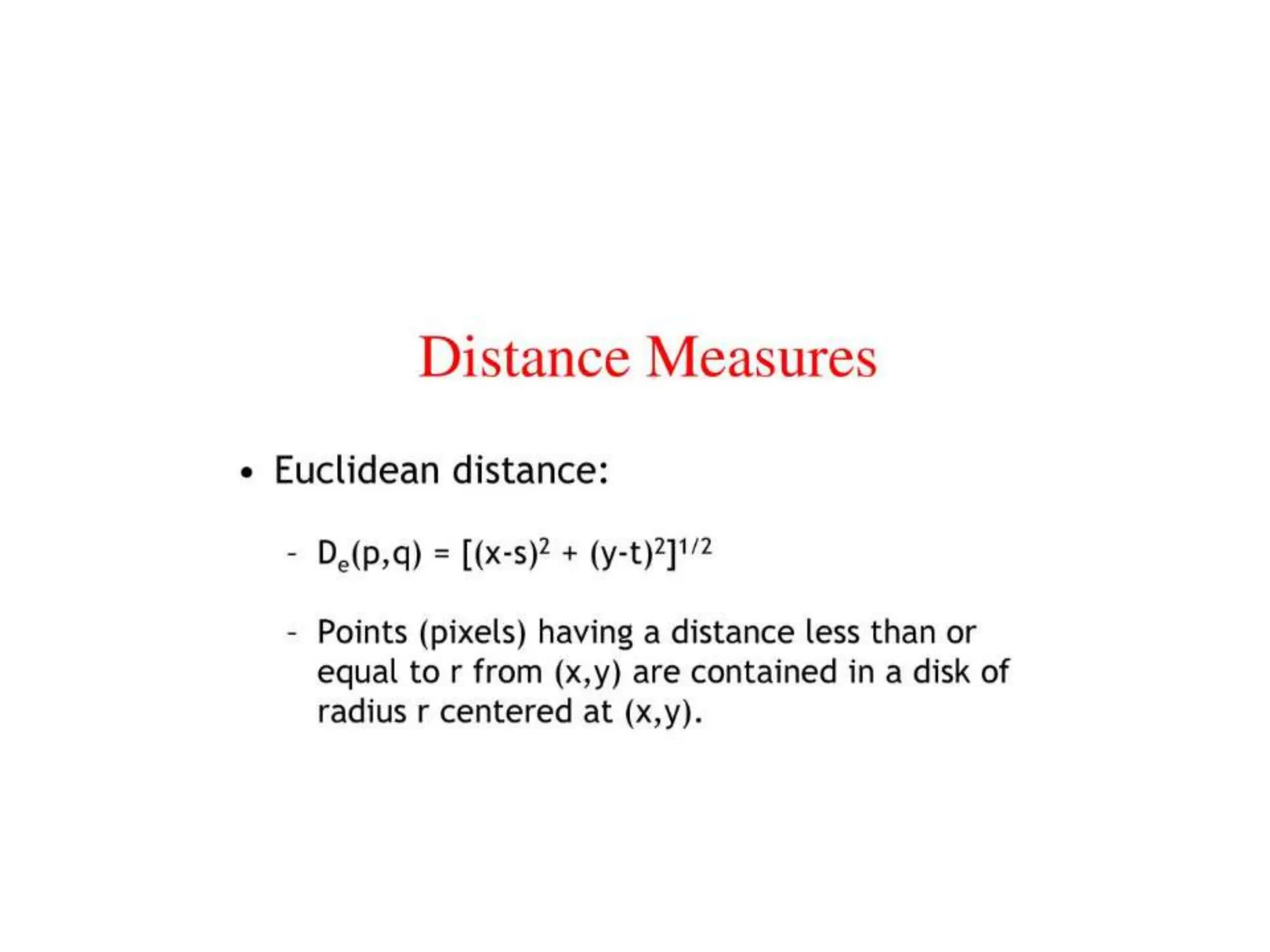 relatrionship of pixels - Connectivity.ppt