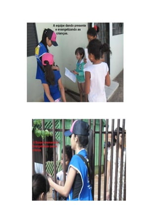 Relatórios das atividades evangelística da igreja IEADMS congregação Taquarussu