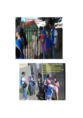 Relatórios das atividades evangelística da igreja IEADMS congregação Taquarussu