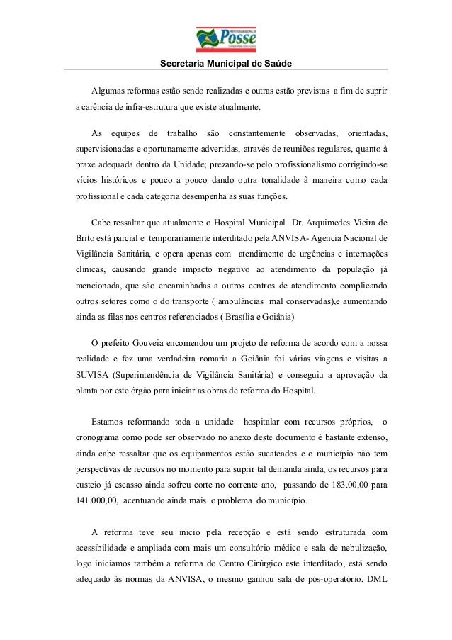 Relatorio situacional