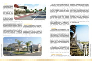 Com DNA de construtores, a Damha tem em
sua essência o padrão de construir bem, dando velocidade aos seus projetos e prazos. Geralmente, os empreendimentos são entregues
em aproximadamente dois anos, sendo que é
usual que antes desse prazo os lotes sejam liberados aos futuros moradores para iniciarem
a sua construção.

Perspectiva ilustrativa da ciclovia

INFRAESTRUTURA
As obras de construção de um empreendimento Damha obedecem a um rigoroso padrão técnico, aprimorado ao longo dos anos, por meio do
know-how adquirido com as dezenas de empreendimentos já construídos pela empresa, pelos
processos internos de verificação e checagem de
qualidade, além da experiência pessoal de cada
um dos seus profissionais e da determinação e
solidez de sua equipe.

Os itens de infraestrutura que compõem os
empreendimentos Damha variam de acordo
com cada região e projeto, e suas características são: guias e sarjetas, pavimentação, drenagem, estação de tratamento, rede de distribuição de energia elétrica e iluminação pública,
sistema de abastecimento de água potável e
coleta de esgoto, lixeiras, galeria de águas pluviais, pavimentação asfáltica, cobertura vegetal, arborização e itens de acessibilidade.

para ressaltar a qualidade urbanística e a consequente valorização do patrimônio de moradores
e investidores como um todo. Para garantir que
ao longo dos anos o empreendimento mantenha
a sua qualidade urbanística, são criadas normas
construtivas que direcionam o processo de ocupação e valorizam a arquitetura das construções
residenciais. Tais normas são entregues tanto aos profissionais (arquitetos e engenheiros),
quanto aos futuros moradores, proporcionando
liberdade aos primeiros para inovar e construir,
e aos segundos a possibilidade de personalizar
vários aspectos de suas residências. Com isso,
são contemplados os valores individuais e coletivos, que fazem a diferença para quem escolhe
um residencial Damha.

NATUREZA
A preocupação com o meio ambiente e a sustentabilidade é aspecto fundamental e outro diferencial marcante da empresa. Isso está presente
desde a fase de concepção do projeto até a execução da obra, com a valorização e aumento das
reservas ambientais a serem preservadas e os
cuidados com as áreas verdes, o desenvolvimento do paisagismo integrado ao entorno, a adequação dos sistemas construtivos, e na operação do
empreendimento, por meio do relacionamento estabelecido com os gestores do empreendimento,
com os moradores e com as comunidades vizinhas ao entorno.
Para a Damha, a natureza faz parte da arte
de encantar os clientes. Grandes espaços verdes
dentro do empreendimento, além de tudo, agregam valor ao imóvel. E a busca constante pela
sustentabilidade em seus empreendimentos, no
seu conceito mais puro, é um caminho sem volta.

Damha I - Piracicaba (SP)

NORMAS CONSTRUTIVAS
Para cada um dos empreendimentos da Damha é pensada a melhor forma de ocupação

Área do empreendimento Damha em Barra dos Coqueiros (SE)

15 I R elatór i o S oc i oam bi ental 2 01 2/ 201 3

14 I R elatór i o S oc i oam bi ental 2 01 2/ 201 3

LAZER
Os residenciais da Damha privilegiam o lazer e
o bem-estar tanto das famílias moradoras quanto
de seus frequentadores
usuais e ocasionais. Por
isso, contam com diversas benfeitorias para
descanso, passatempo e
recreação, como quadras
poliesportivas, de tênis,
de vôlei de areia, campos
e minicampos de futebol
para adultos e crianças,
de futebol suíço (com sistema de iluminação aéreo em todos), clube de praia, clube de tênis, clube
esportivo, piscinas para faixa etária adulta e infantil, praças com bancos e pergolados, playground,
mall de conveniência, bar, varanda, academia para
condicionamento físico e amplo espaço para convívio (com decoração e equipamentos), espelhos
d’água, vestiários, passeios, pista de cooper e ciclovia, entre outros. Esses itens e estruturas são
projetados para uso permanente, e os específicos
de lazer variam de acordo com o empreendimento
e suas características.

 