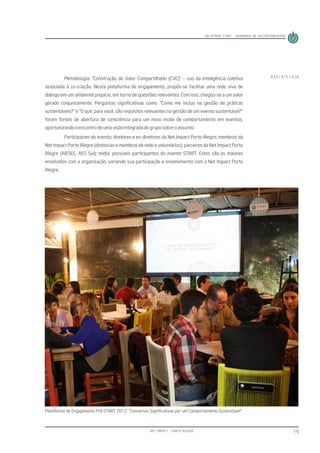 Relatório de Sustentabilidade do Evento Start 2012