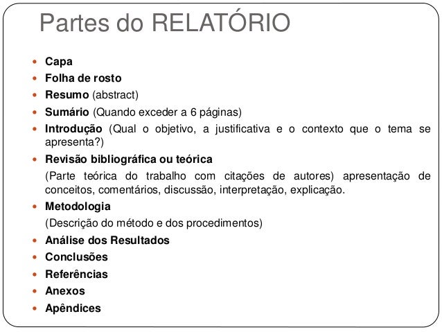 Exemplo de introdução de relatorio cientifico