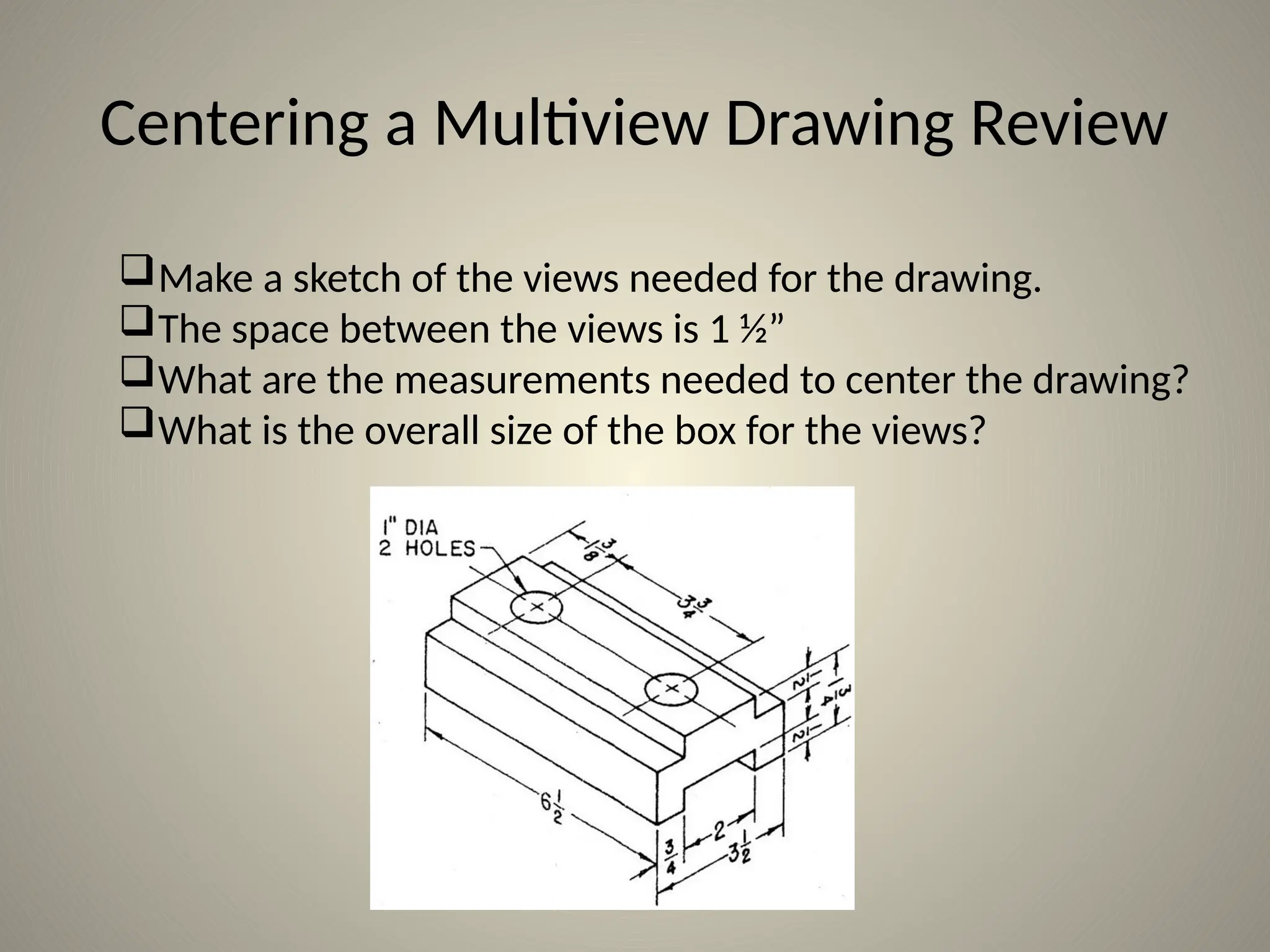 Lecture on multiview drawings in civil engineering drawing and its ...