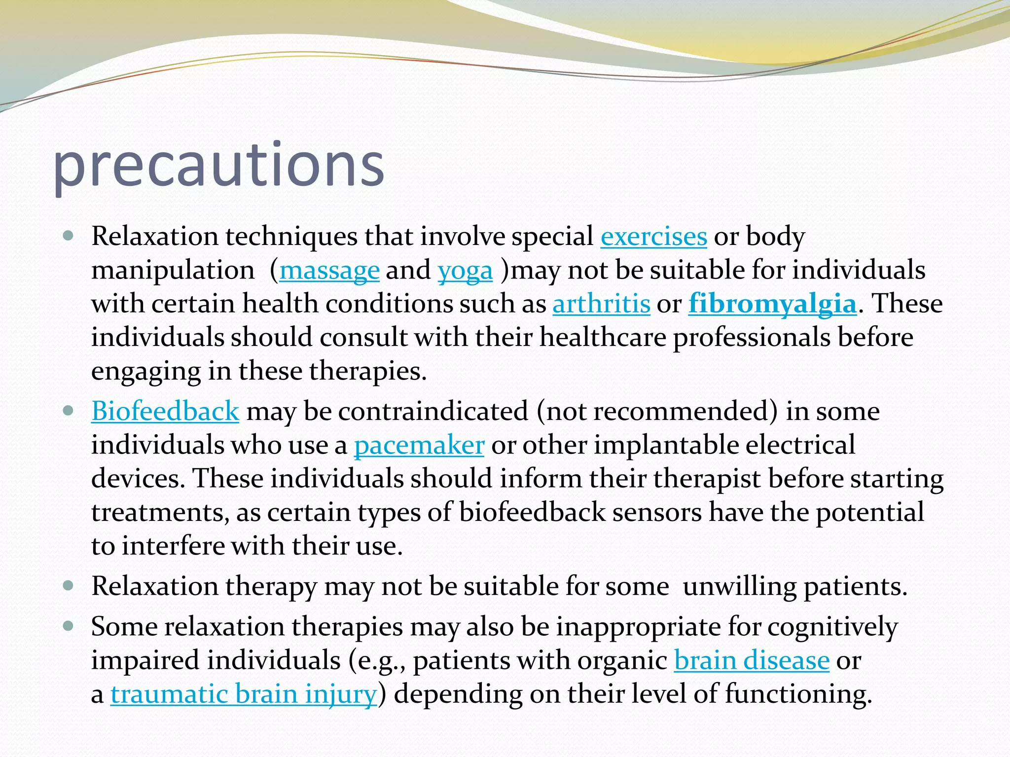 Photo inspiration: Picture Idea: Relaxation Rehabilitation Therapy