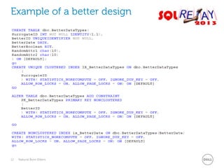 Example of a better design

12

Natural Born Killers

 