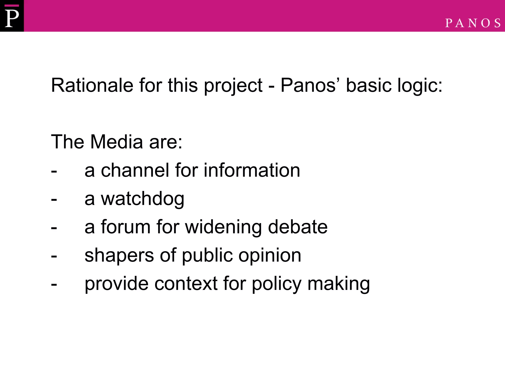 Communicating research through the media