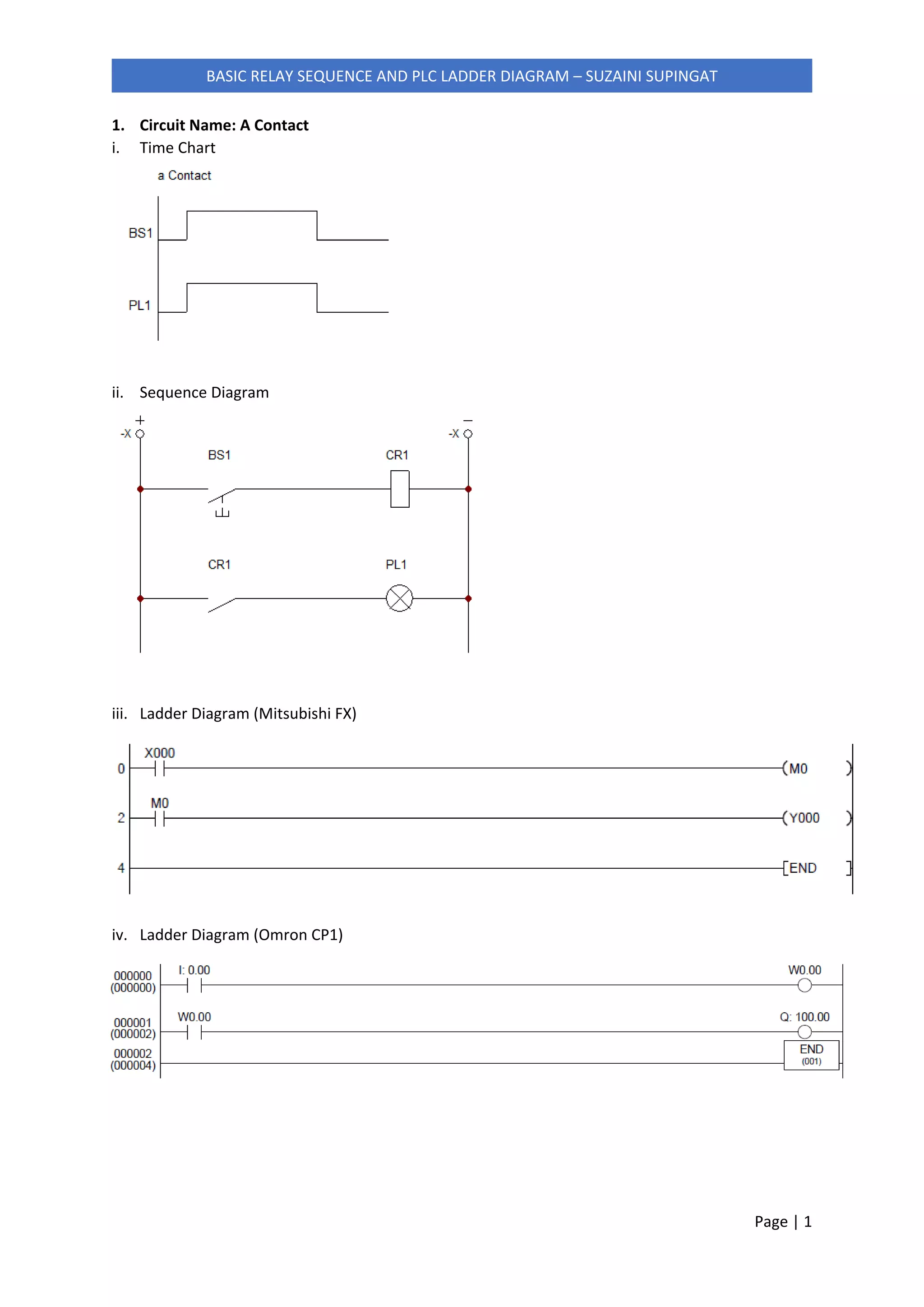 Relay Sequence control and PLC programming | PDF