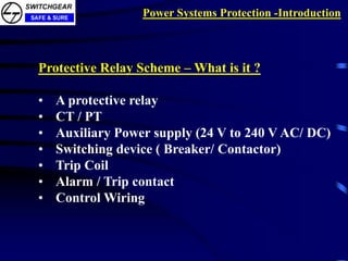 Protective Relay In Power System Protection Relaying and Protection Concepts.ppt