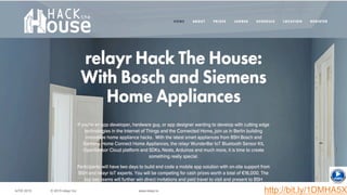 © 2015 relayr Inc.IoTW 2015 www.relayr.io
bring things to life
http://bit.ly/1DMHA5X
 