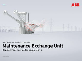 Relays lifecycle management to effectively manage your assest PPTX