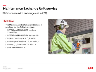 Relays lifecycle management to effectively manage your assest PPTX