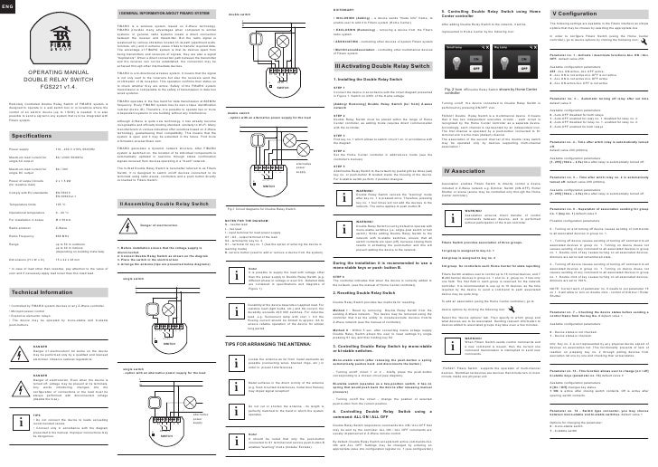 fibaro manual