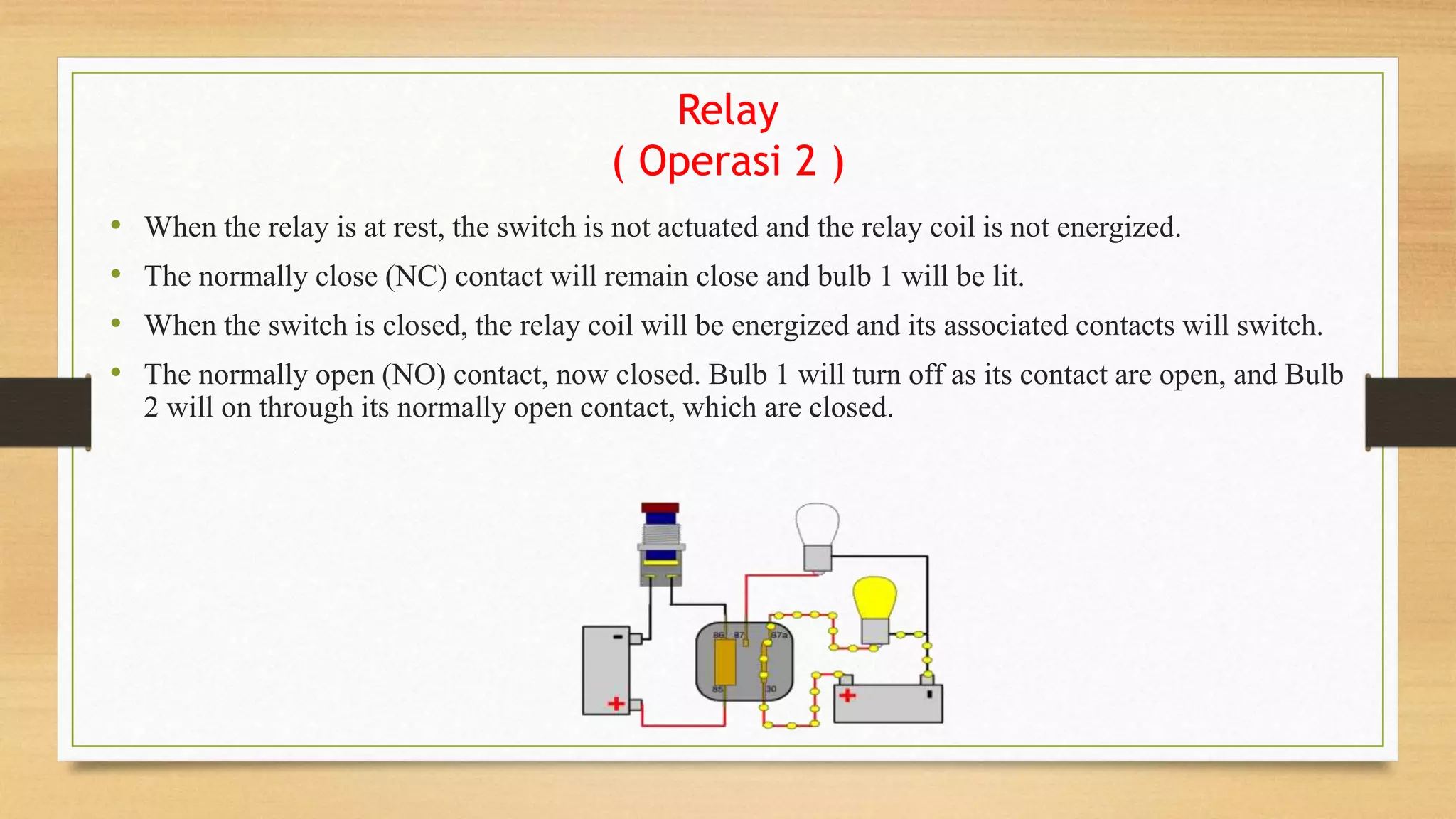 Relay, transistor | PPTX