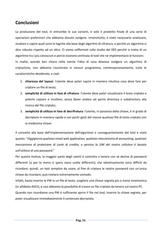 Algoritmi di cifratura DES (a blocchi) e DES OFB (a stream) | PDF