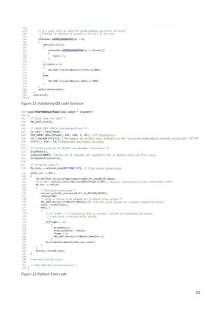 11
Figure 11 Validating QR code function
Figure 12 Default Task code
 