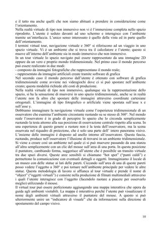 Relazione Comunicazione Multimediale