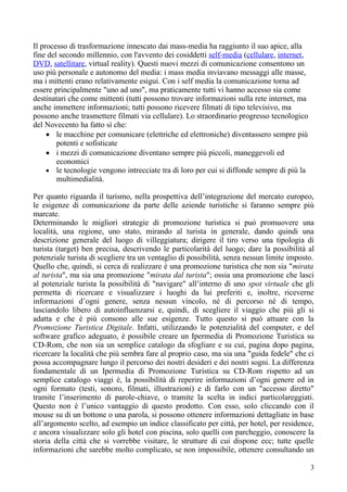 Relazione Comunicazione Multimediale