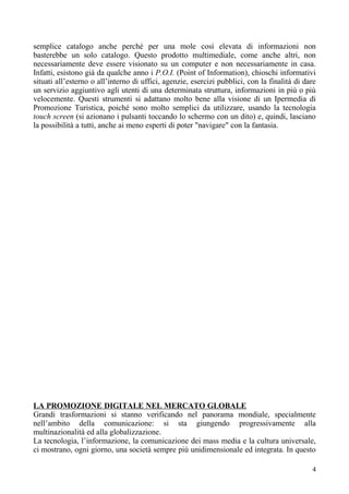Relazione Comunicazione Multimediale
