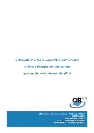 Relazione commissione senigallia 2012