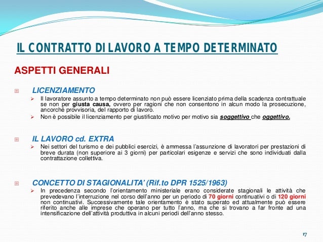 Vantaggi E Svantaggi Contratto A Tempo Determinato