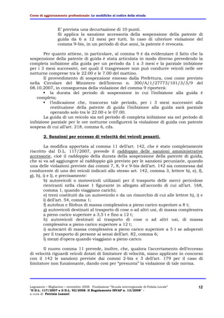 Relazione Modifiche Cds Rimini Dic 2008