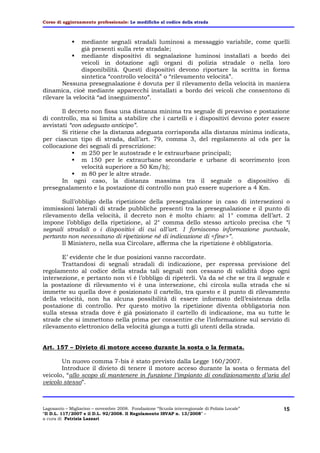 Relazione Modifiche Cds Rimini Dic 2008