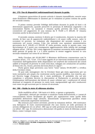 Relazione Modifiche Cds Rimini Dic 2008