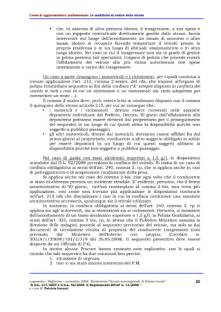 Relazione Modifiche Cds Rimini Dic 2008