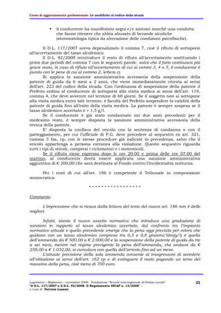 Relazione Modifiche Cds Rimini Dic 2008