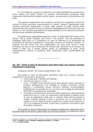 Relazione Modifiche Cds Rimini Dic 2008