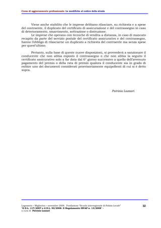 Relazione Modifiche Cds Rimini Dic 2008