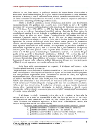 Relazione Modifiche Cds Rimini Dic 2008