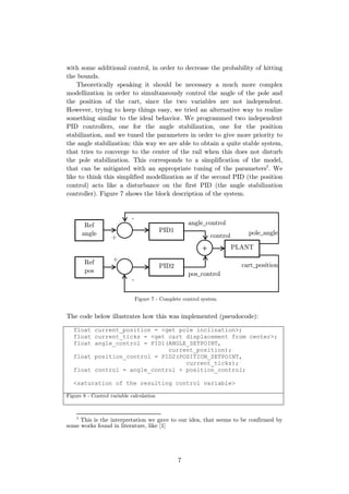 Real-time PID control of an inverted pendulum | PDF