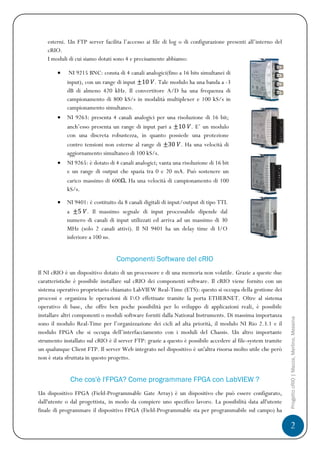Relazione Progetto cRIO