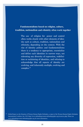 Religion, Culture and Tradition: Strengthening Efforts to Eradicate ...