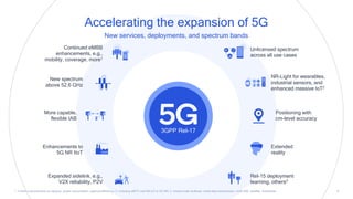 Accelerating our 5G future: a first look at 3GPP Rel-17 and beyond | PDF