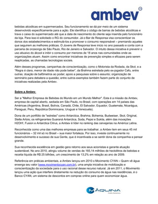 Release Dia de Responsa