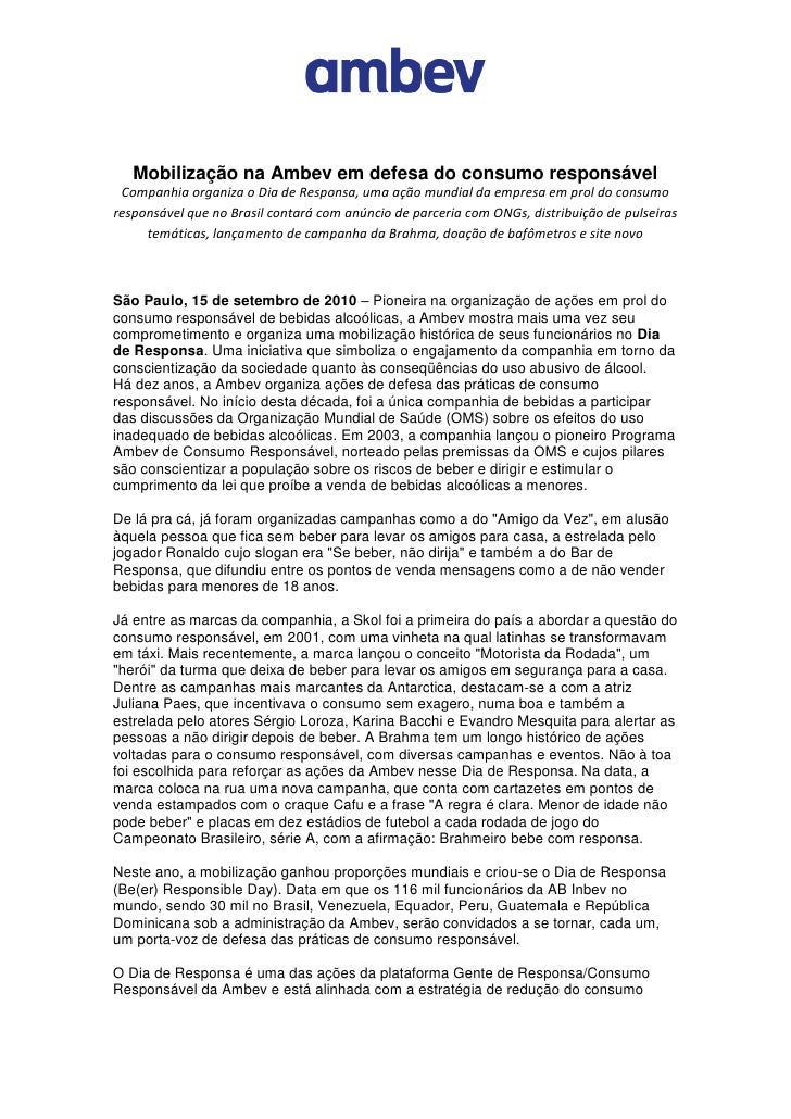 Dia Da Responsa 2011 O Texto Tem Por Finalidade