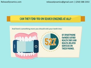 ReleaseDynamics.com releasedynamics@gmail.com | (250) 588 2353 
 