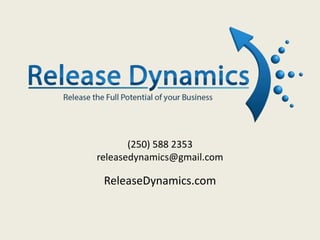 (250) 588 2353
releasedynamics@gmail.com
ReleaseDynamics.com
 